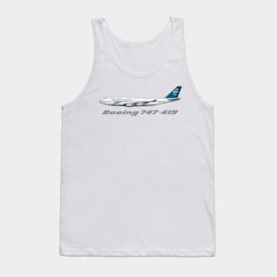 Air New Zealand 747-419 Clasic Livery Tank Top